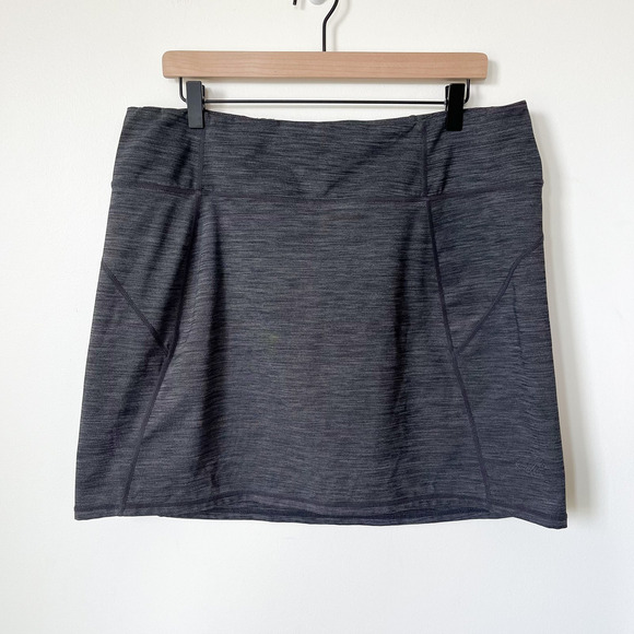 Kuhl Skulpt Skort Dark Gray Womens Large Outdoor Hiking Camping Athletic Stretch - Picture 1 of 10